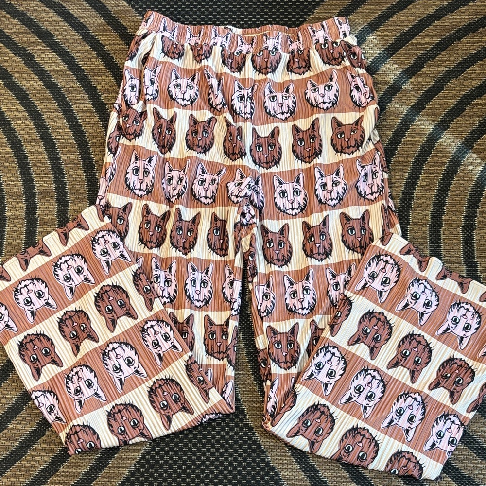 Dressed in LALA Cat Print Pants